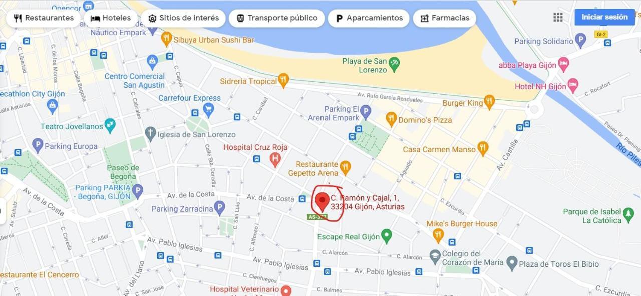 Apto Ramon Y Cajal,1- Centrico Y Cerca De Playa San Lorenzo-3Hab Garaje Opc Gijon Luaran gambar